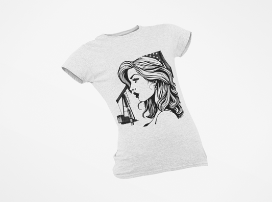 Oilfield Glam Girl T Shirt